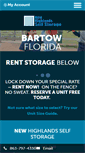 Mobile Screenshot of bartowselfstorage.com